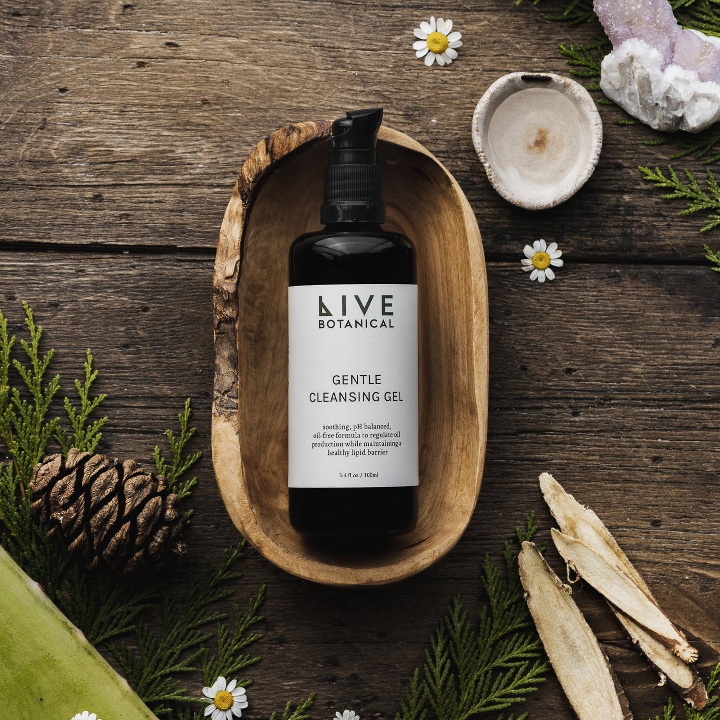 LIVE BOTANICAL: Gentle Cleansing Gel