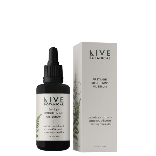 LIVE BOTANICAL: First Light Brightening Oil Serum