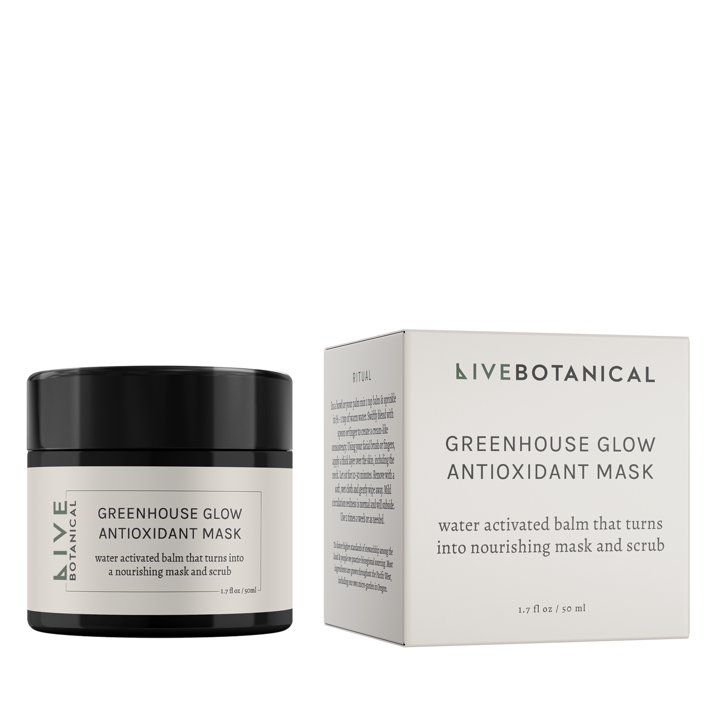 LIVE BOTANICAL: Greenhouse Glow Antioxidant Mask