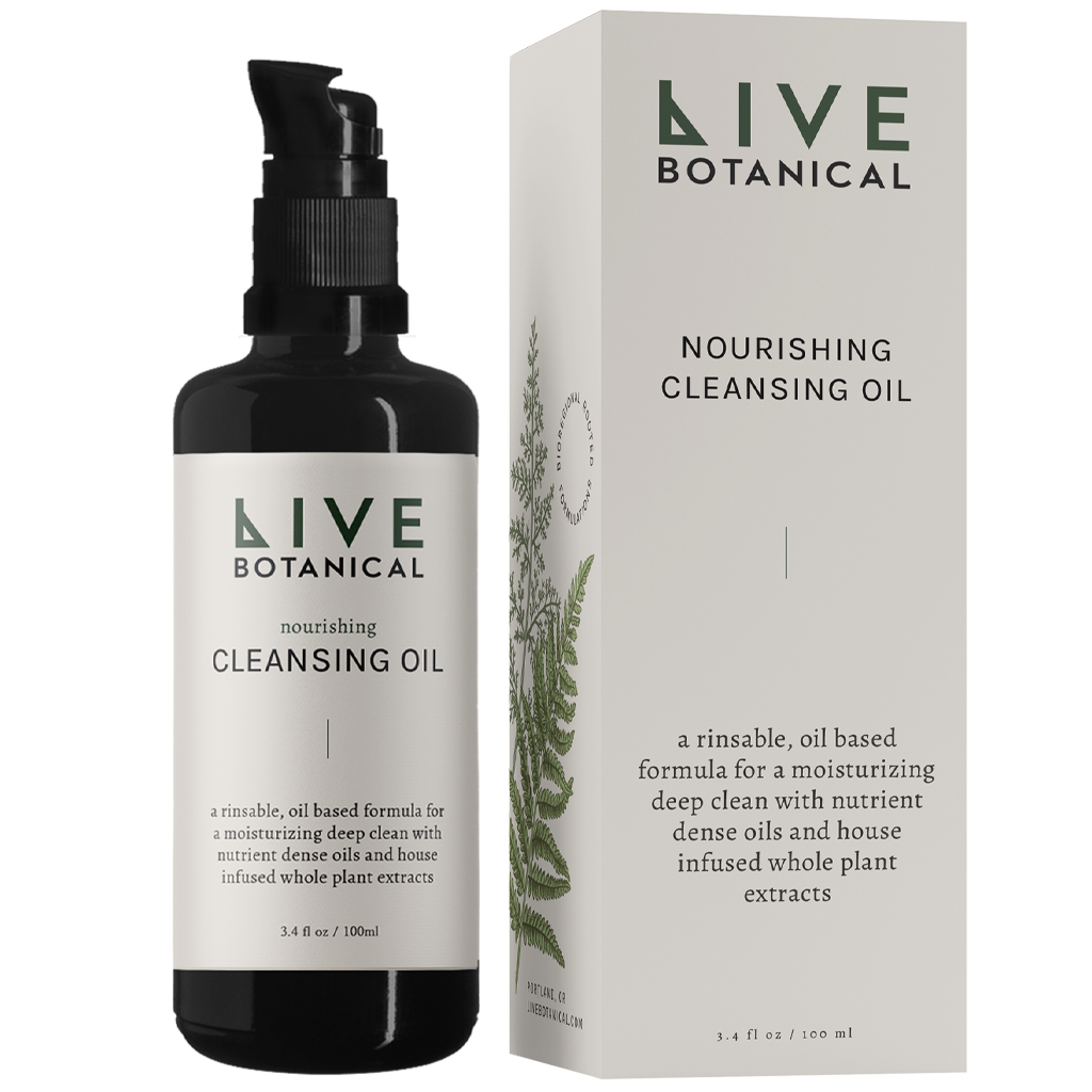 LIVE BOTANICAL: Nourishing Cleansing Oil